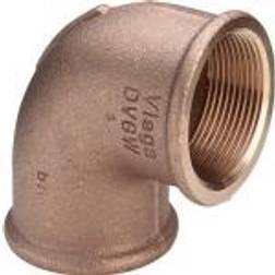 VIEGA 2.1/2" Rødgods Bøjning 90°