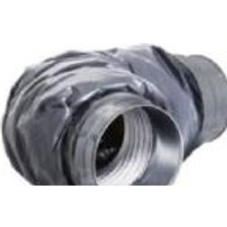 fleksibel Lyddæmper Ø160 x 1000 mm, 25 mm isolering, muffe tilslutning