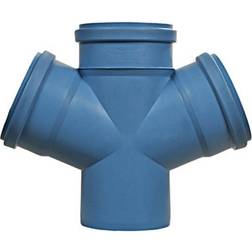 Nicoll Dblue ø110 mm x 110 mm x 87° dobbelt grenrør