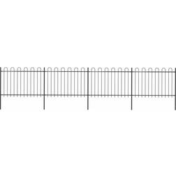 vidaXL Garden Fence with Hoop Top 680x170cm