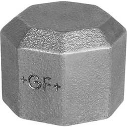 +GF+ Slutmuffe/muffe Sort 3/8