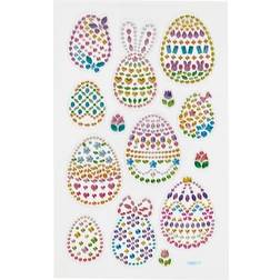 Creativ Company Rhinestone stickers Påskägg 15x16,5 cm