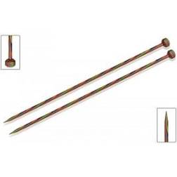 Knitpro 25 cm x 3 mm Symfonie Single Pointed Needles, Multi-Color
