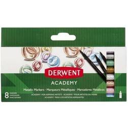 Derwent Metallic Markers 8-pak