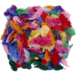Creativ Company Feathers Multicolour 50g 8cm