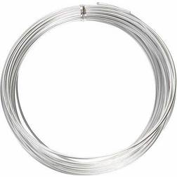 Creativ Company Bonzaitråd Alu wire Sølv 2mm 10m