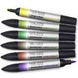 Winsor & Newton Winsor Watercolour Marker 6Pcs Foliage Tones Set