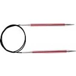 Knitpro KP47164 Zing: Knitting Pins: Circular: Fixed: 100cm x 6.50mm, Aluminium, Multi-Colour, 6.5mm