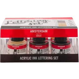 Royal Talens Amsterdam Ink Lettering Set 6p