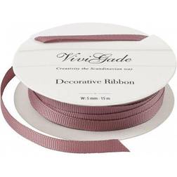 Creativ Company Decoration Ribbon Pink 15m