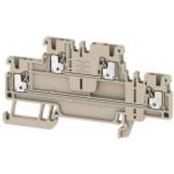 Weidmüller Weidmuller Gennemgangsklemme A2T 1.5 beige