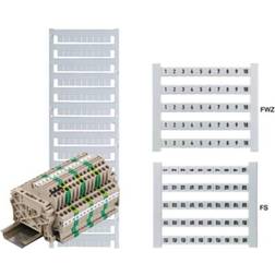Weidmüller Terminal markører DEK 5 FWZ 61-70 0523060061 Hvid 500 stk
