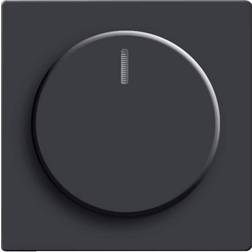 Busch-Jaeger 6599-0-2966 Future Zentralplatte Dimmer schwarz 6540-885-102