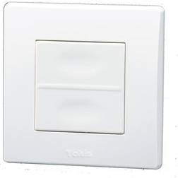 Yokis batteritryk med 1 tryk hvid TLM1T45P