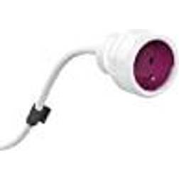 PowerCube Allocacoc 8202/FRPE5M power extension power extensions (Magenta, White)