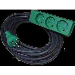 Blue Electric Kabelsæt m/stikdåse 3X1,5mm2 15m