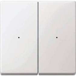 Merten Cover Dimmer System M, 1-M, M-Smart, M-Plan, M-Creativ Polar white glossy MEG5220-0319