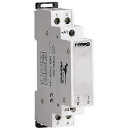 Wallair Impulse changeover switch DIN rail Stromstoßschalter 2 makers 12 V AC 16 A 1 pc(s)