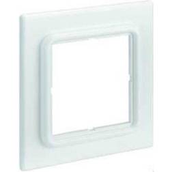 Leviton Ramme hvid for EU dataudtag (Brand-Rex)