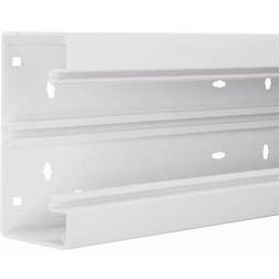 WEXØE Installationskanalbund BRH65170 i HF plast 68x170mm RAL 9016