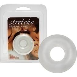 Rebel Stretchy Silicone Cockring Smooth (milchig-weiß)