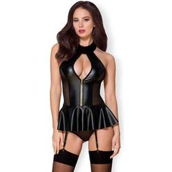 Obsessive 859-COR-1 Corset & Thong