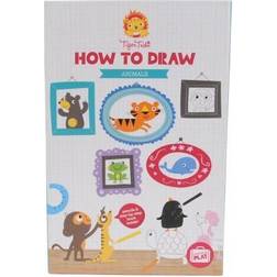 Tiger Tribe Bertoy 3760218 How to Draw Activity Sets, Animals