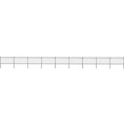 vidaXL Garden Fence with Hoop Top 1530x150cm