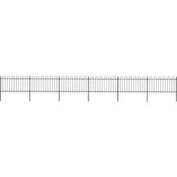 vidaXL Garden Fence with Hoop Top 1020x150cm