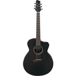 Ibanez JGM5-BSN Black Satin-Natural Guitare Jumbo acoustique-électrique