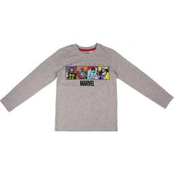 Creda Avengers Long Sleeve T-shirt - Grey