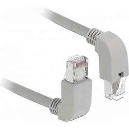 DeLock 2xAngled RJ45-RJ45 SF/UTP Cat5e 2m