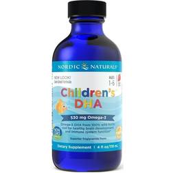 Nordic Naturals Children's DHA, 530mg, Strawberry, 119 ml