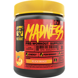 Mutant Madness 30 Servings Roadside Lemonade Pre-Workout Pre-Workout Supplements Contains Common Stimulants Such As Coffea Arabica Beans