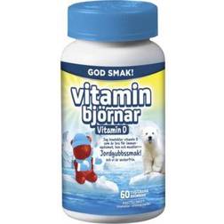 Active Care Vitaminbjörnar D-vitamin 60 tuggisar