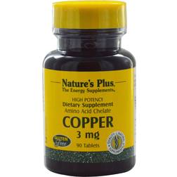 Nature's Plus Copper, 3 mg (90 Tablets)