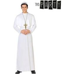 Th3 Party Maskeraddräkt vuxna Pope Påve (3 pcs) (Storlek: M/L)