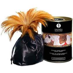 Shunga Poudre Comestible Au Miel Avec Plumeau