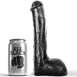 All Black Anal Dildo 23cm