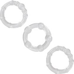 NS Novelties Renegade Intensity Rings Cockrings Clear