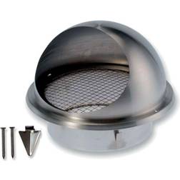 Unite BV ventilationsrist rustfri Ø 100