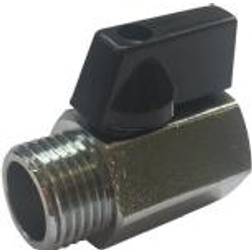 Solar Plus Kuglehane 1/2" Muffe/nippel Forkromet