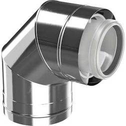Bosch DN80/125 Balanceretrustfrit stål 87°