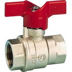 PETTINAROLI F x F "new compact" fullway ball valve Rood butterfly hand