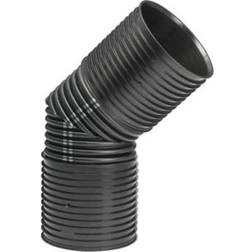 Uponor IQ DN300 45 gr. PP-bøjning, uden gummiringe