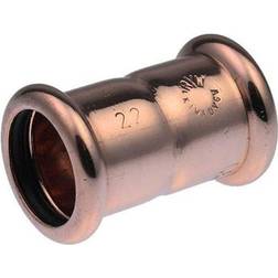 Dobbeltmuffe VSH 18 mm CU