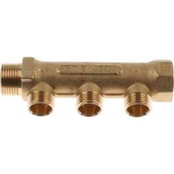 Solar Plus Fordelerrør 3/4" Med 3-studse