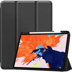 MTK iPad Pro 12.9" 2020/2018 Slim fit tri-fold fodral Svart