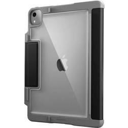 STM Goods Dux Plus BookCase Compatible with Apple series: iPad Air 10.9 (2020) Black, Transparent