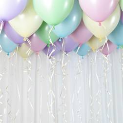 Ballongkungen Latex Balloons Pastel 30-pack